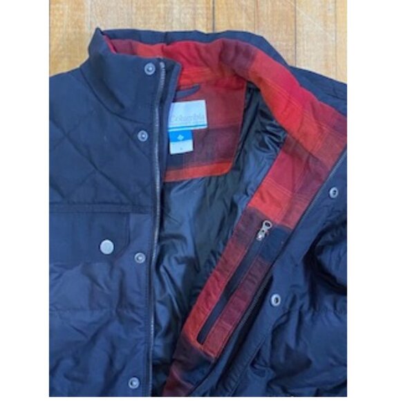 COLUMBIA! JACKET BLACK MENS SMALL/YOUTH XL GORPCORE - Picture 6 of 11